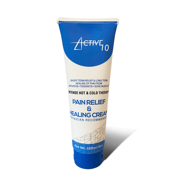 Active 10 Pain Relief and Healing Cream (4oz Tube)